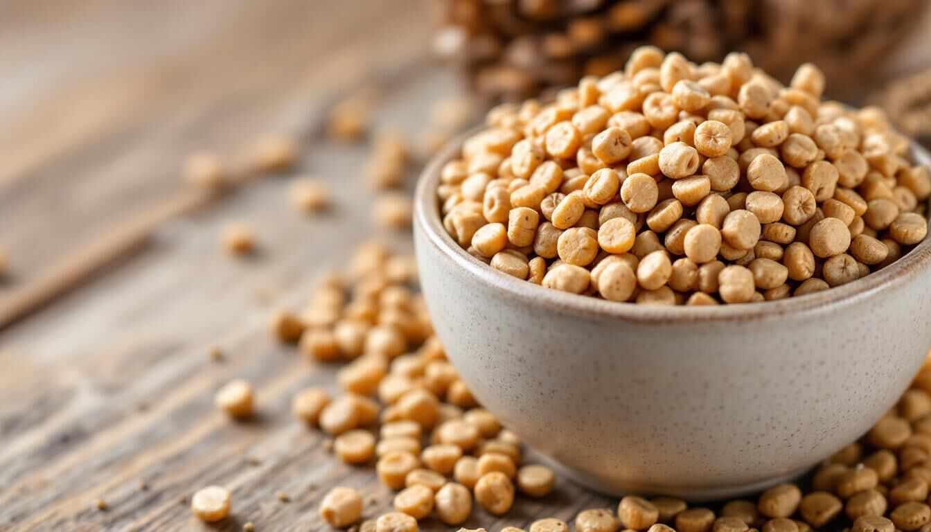 Découvrez Granuplume, votre solution incontournable pour assurer un plumage sain et éclatant à vos volailles. Offrez-leur un soin optimal grâce à notre formule spécialement conçue, alliant nutrition et bien-être, pour des oiseaux en pleine santé.
